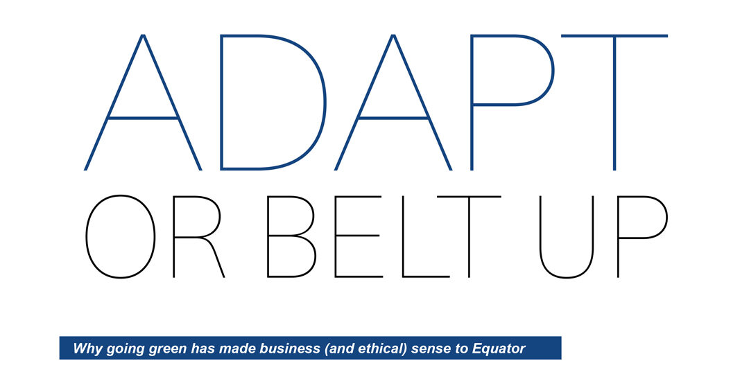 S&V Article: Adapt Or Belt Up